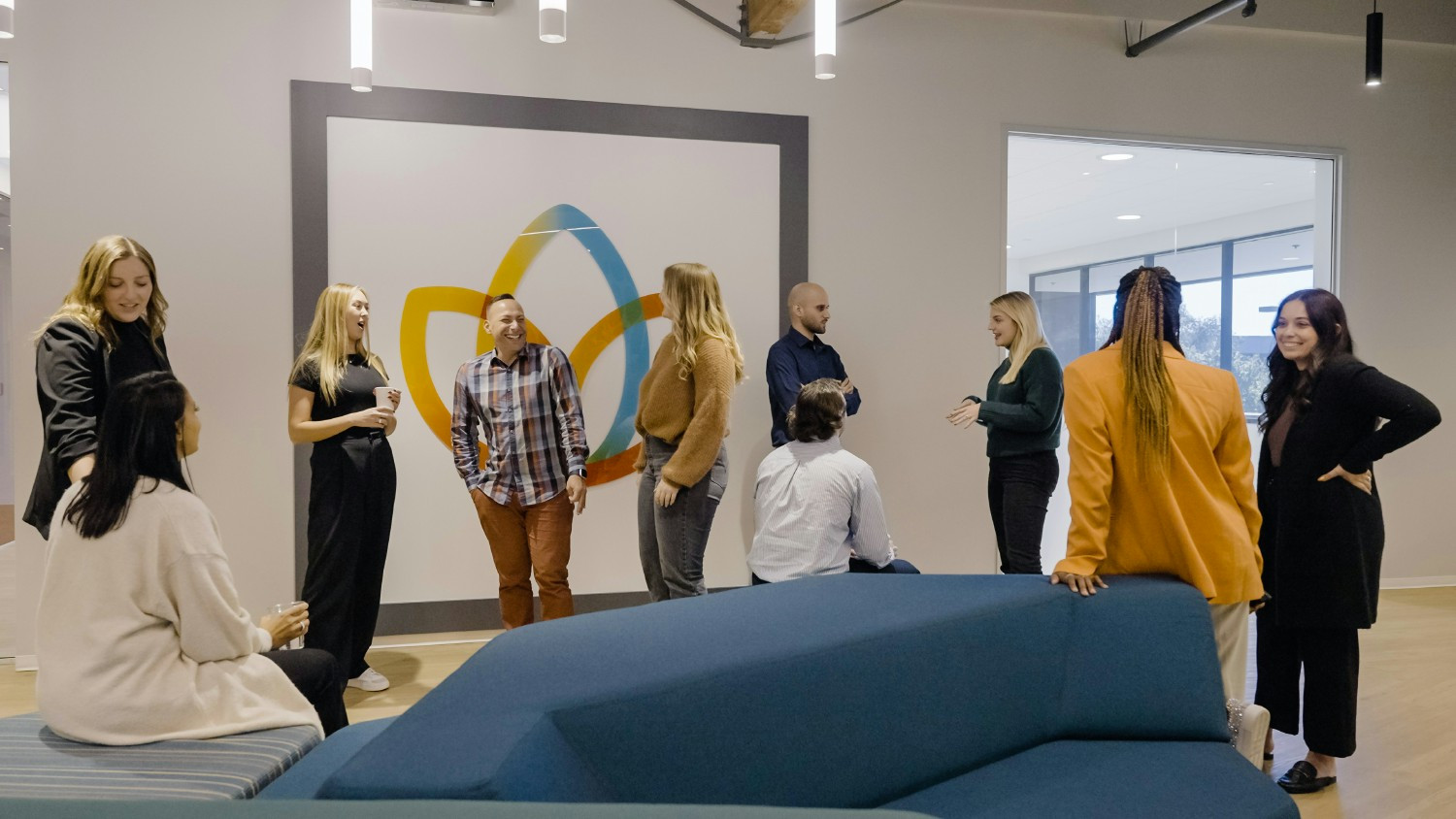 Aya team members at our headquarters in San Diego, CA. 