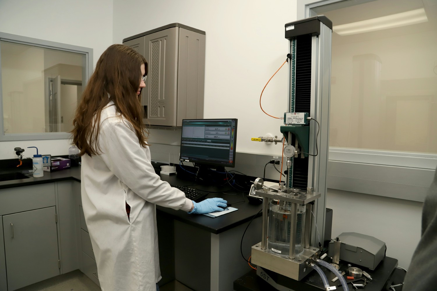 Female Employee in Lab